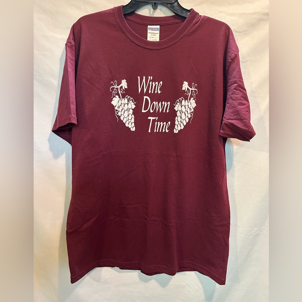 Jerzees Heavyweight Blend Maroon T-Shirt